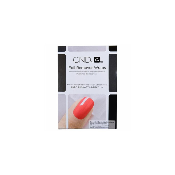 CND FOIL REMOVER WRAPS 10PK