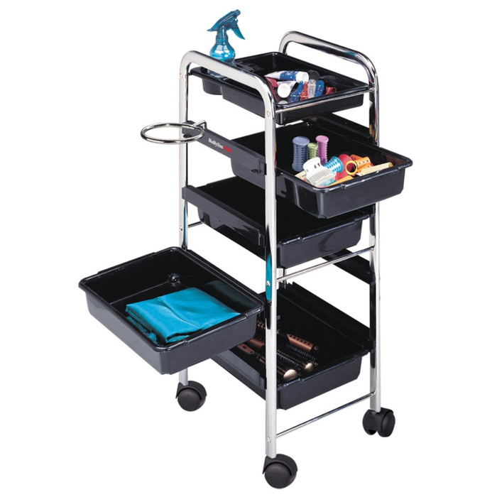 DANNYCO TROLLEY W/CHROME BLK