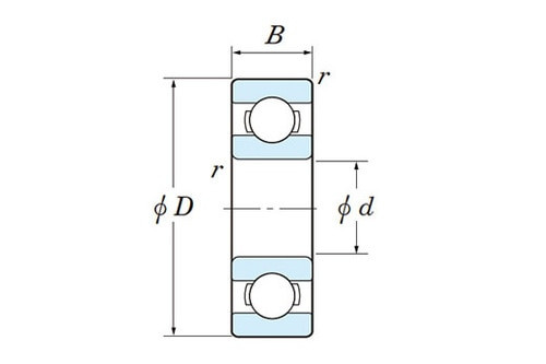 6202 ZZE Nachi Double Shieldl 15 X 35 X 11