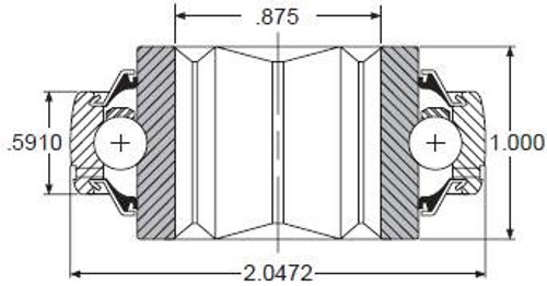 205KRRB2 TIMKEN Special Ag Bearing 7/8 HEX 205KRRB2 TIMKEN Special Ag Bearing 7/8 HEX