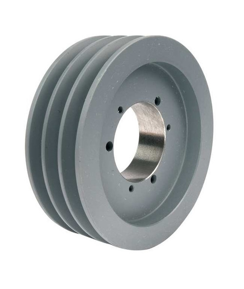 3B86SK A/B Combination Sheave 8.95 O.D., 3 Groove, SK Bushed for 4L , 5L , A , AX , B , and BX belts