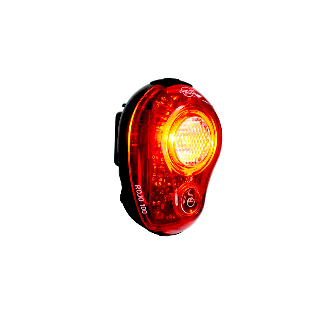 Juego De Luces Para Bicicleta Planet Bike Beamer 700 Y Rojo 100 - 700 Lúmenes, USB-C, IPX6