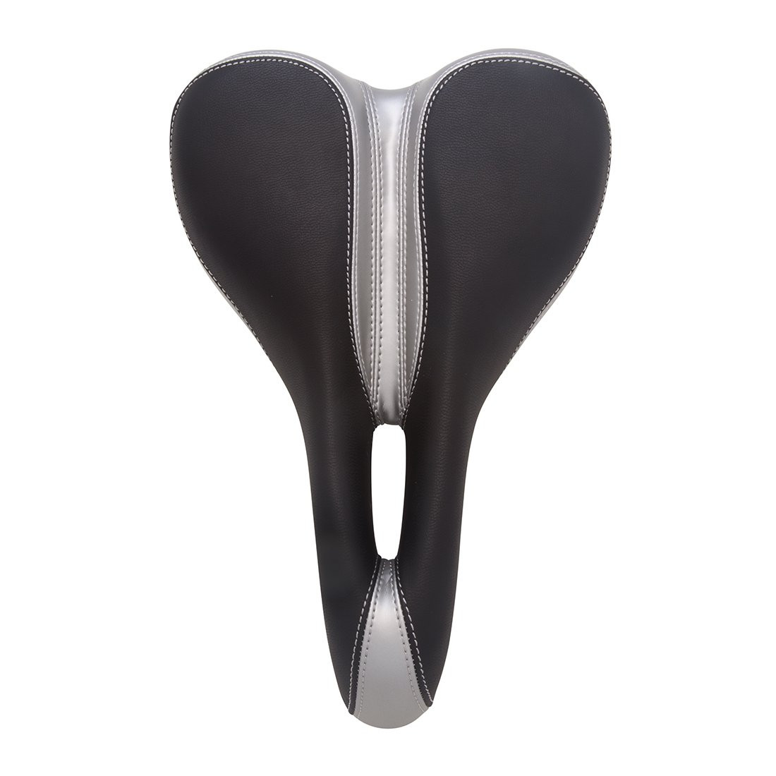 A R S Classic Bike Seat Black Silver