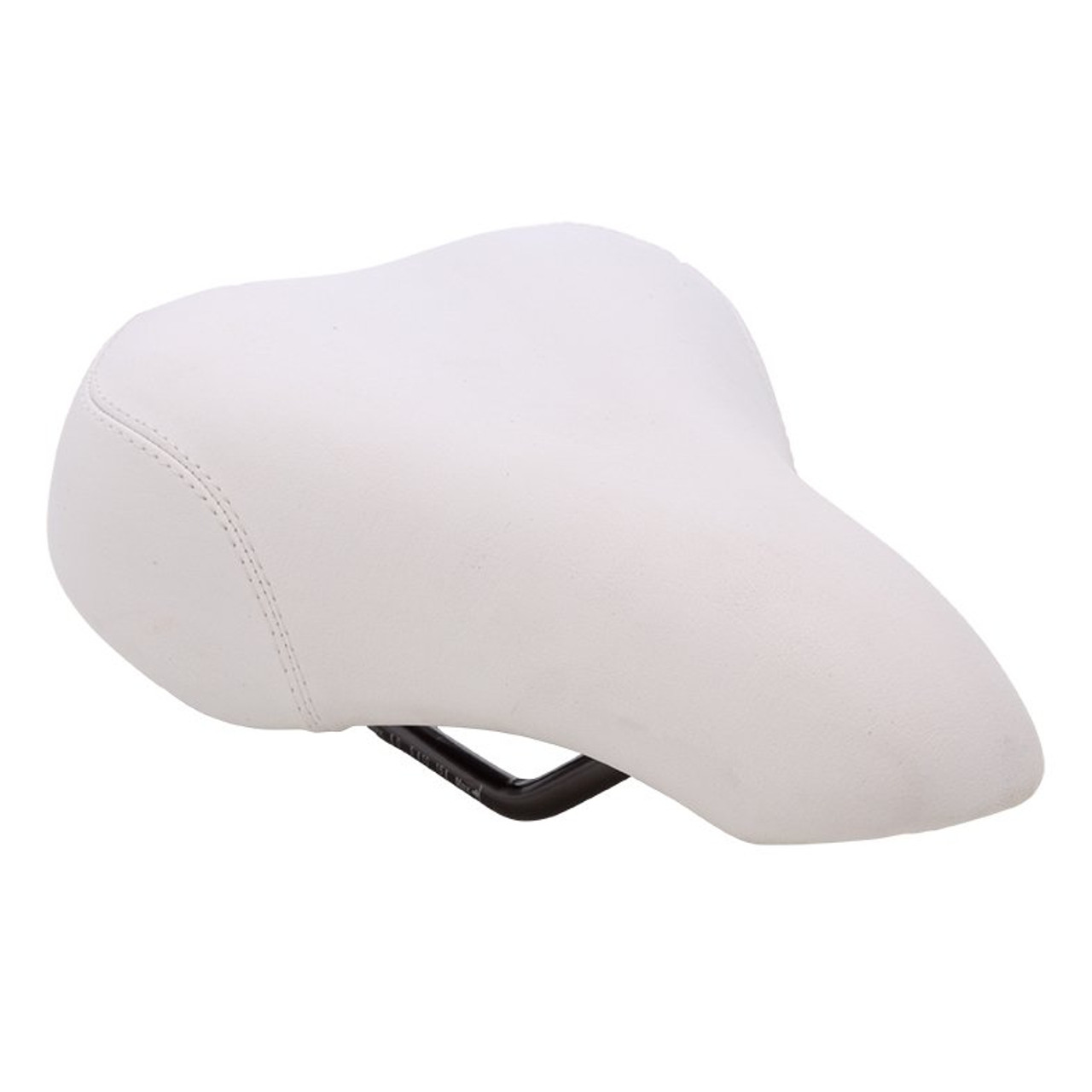 white bike seat