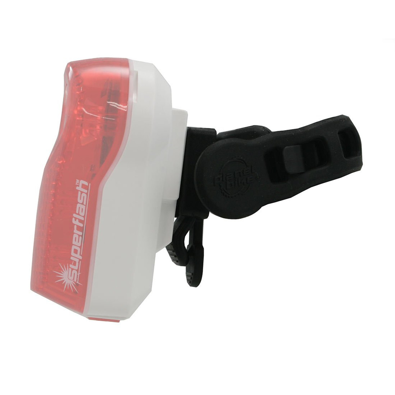 Rubber strap tail light bracket