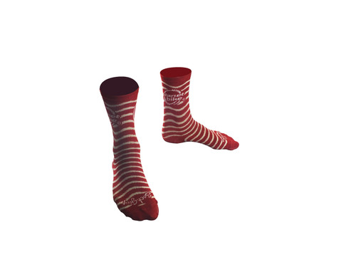 Planet Bike cycling socks - Red - Wool