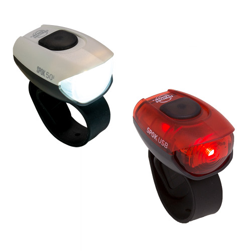 Spok 50 USB bike light set