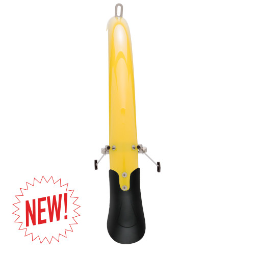 Commuter yellow bike fenders - 700c x 45mm