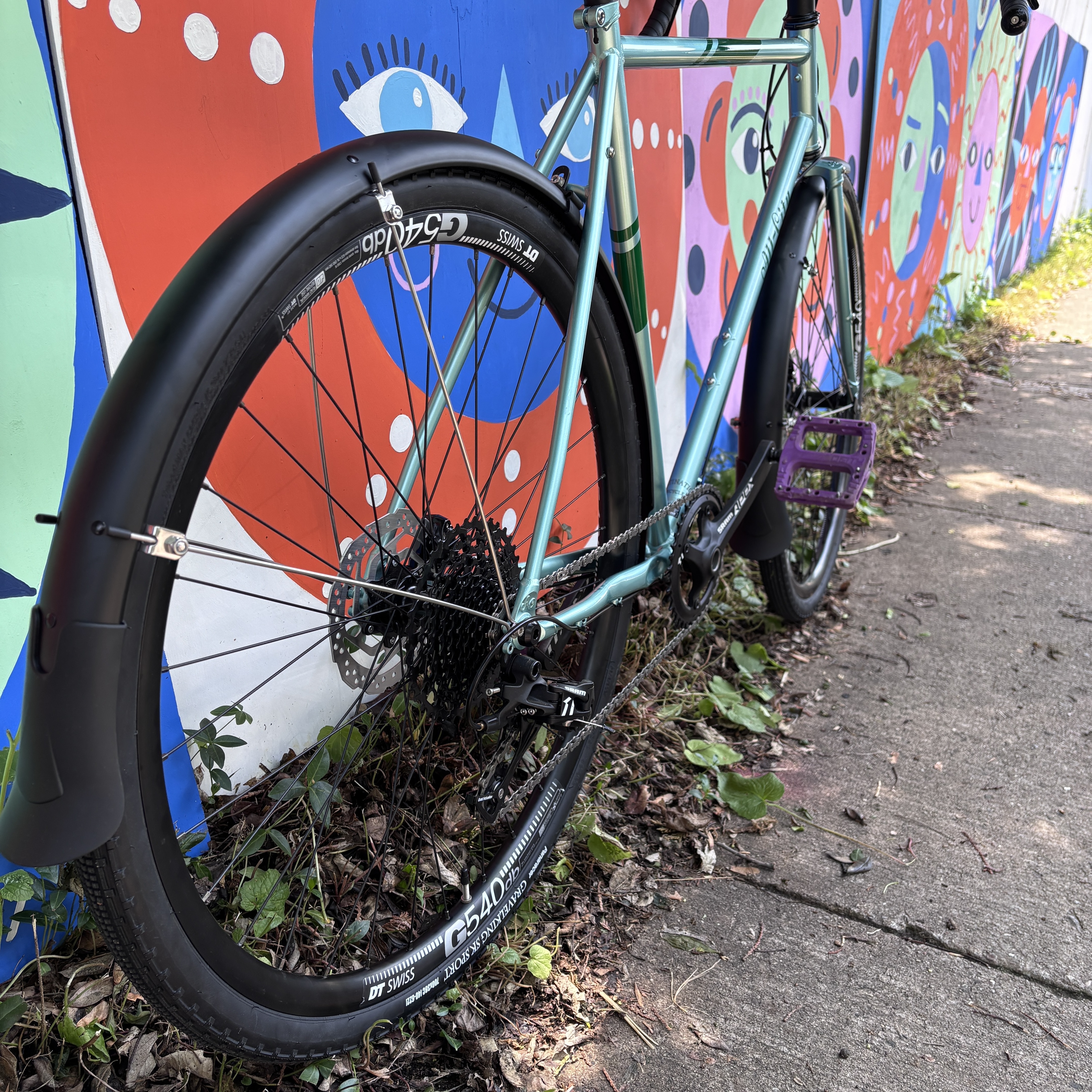 Cascadia Recycled Bike Fenders 700c x 55mm | Planet Bike
