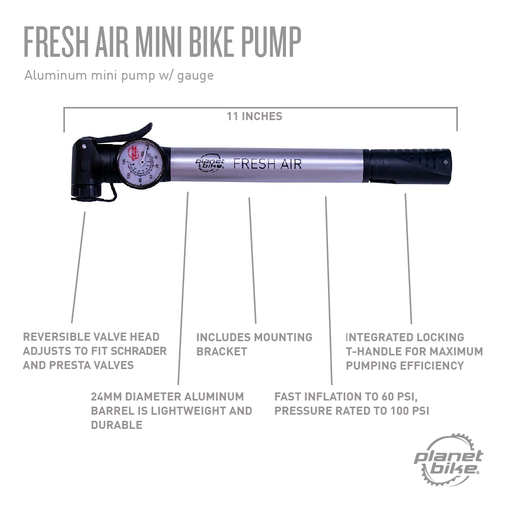 Fresh Air Mini Pump: Fast Inflation & Precision Gauge
