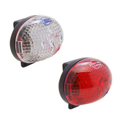 Red Bycycle ライト、チェーン付き Brightz, Ltd. Wheel Brightz LED Lights - Red (ONE WHEEL