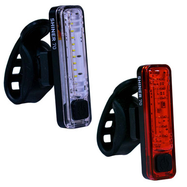 Shiner 70 Bike Light Set – Front & Rear Combo | Planet Bike