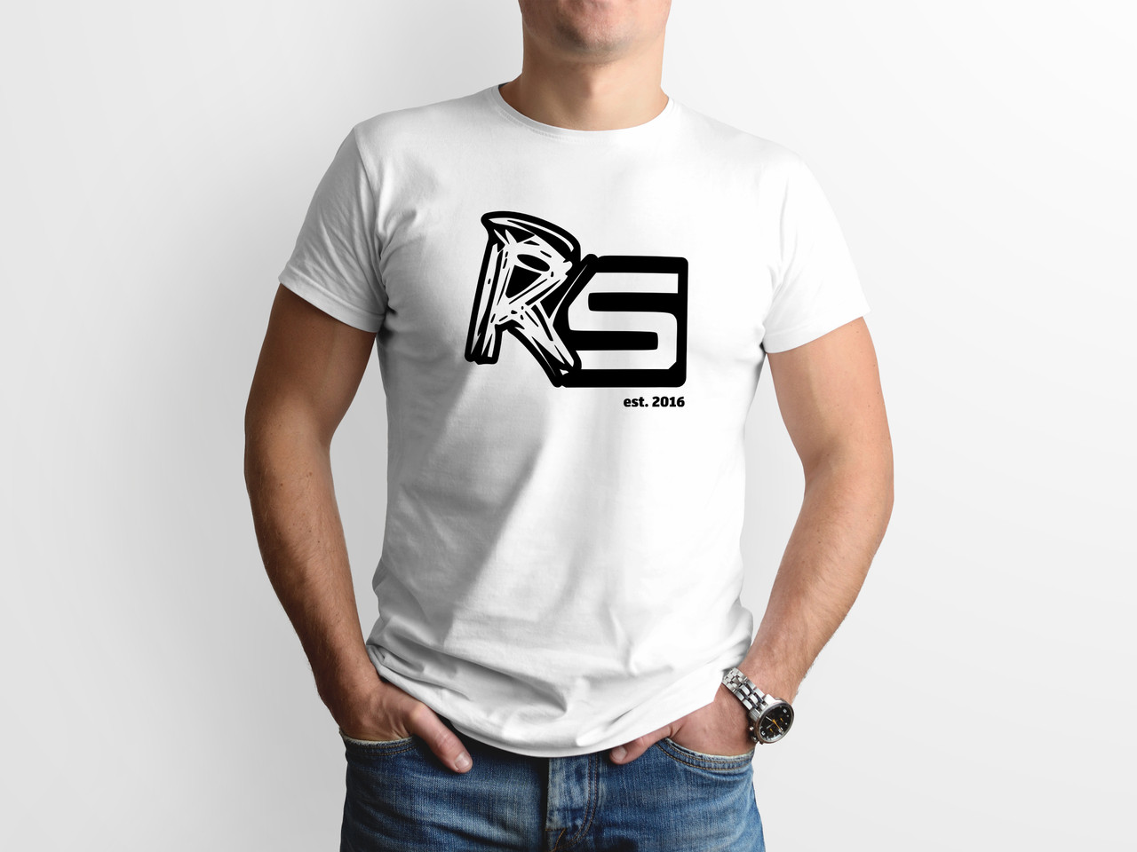 Raw Speed RS T-shirt - White