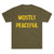 MOSTLY PEACEFUL TRI-BLEND T SHIRT