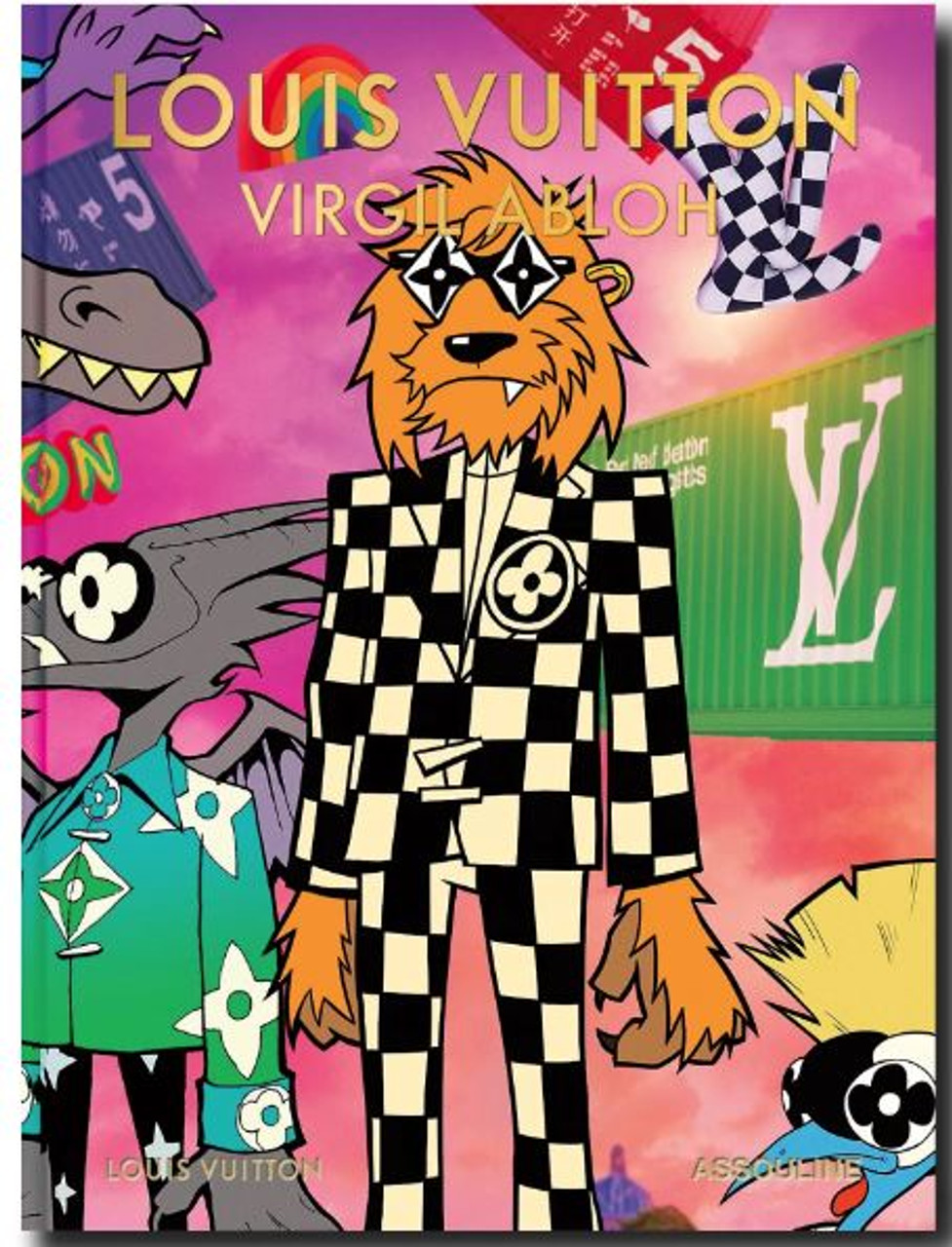 Assouline Louis Vuitton Virgil Abloh Cartoon Cover – Kith
