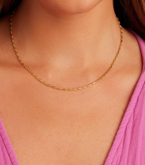 Zoey Chain Necklace Gold