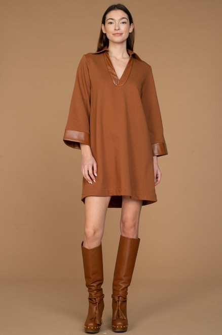 Taylor Chocolate Knit Dress