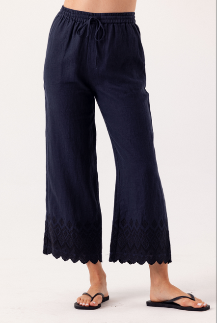 Ines Scallop Pants