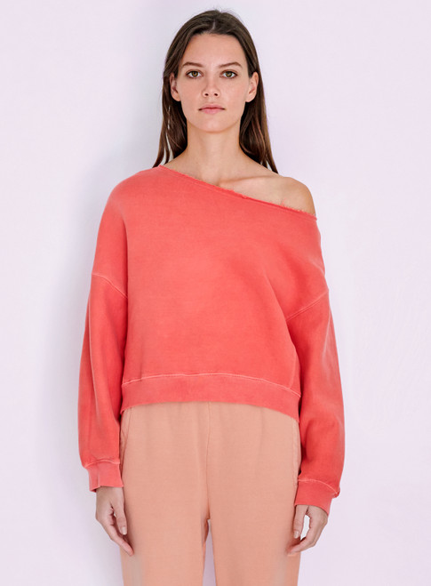 One Shoulder Sweatshirt