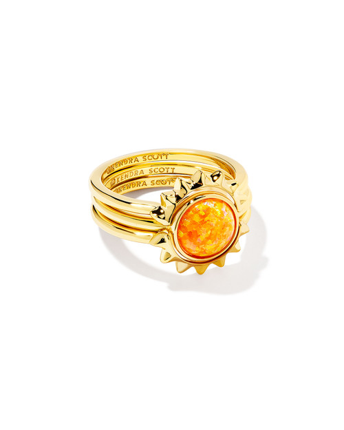 Sienna Sun Ring Set Opal