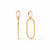 Ivy Clear Crystal Statement Earrings