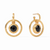 Astor Obsidian 6 in 1 Charm Earring