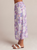 Iris Floral Slit Side Maxi Skirt