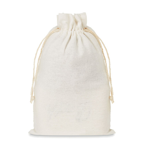 Sustainable product cotton pouch for bathroom