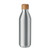 sustainable product aluminum bottle with bamboo lid