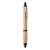 Sustainable office supplies which is a bamboo push button ball pen