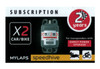 MyLaps X2 subscription renewal, 2-year car/bike DP [Renew instantly @ X2renew.com]