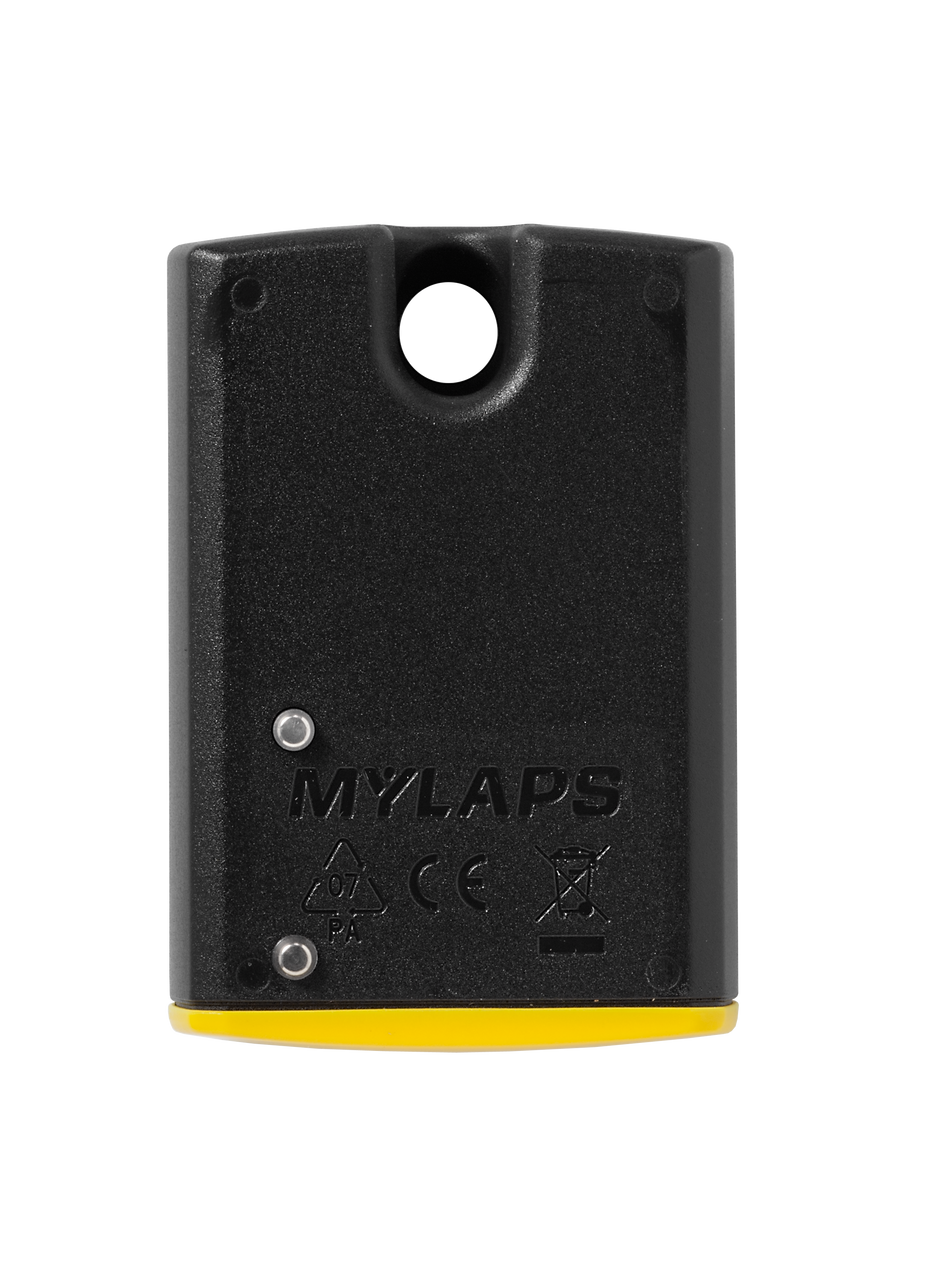 MyLaps TR2 Rechargeable Transponder (Kart), 1-year subscription