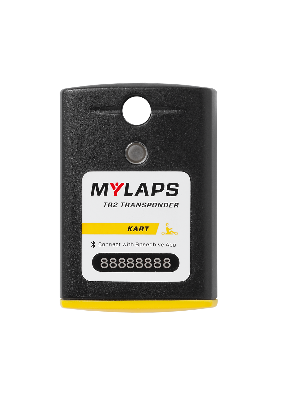 MyLaps TR2 Go Rechargeable Transponder (Kart), No subscription