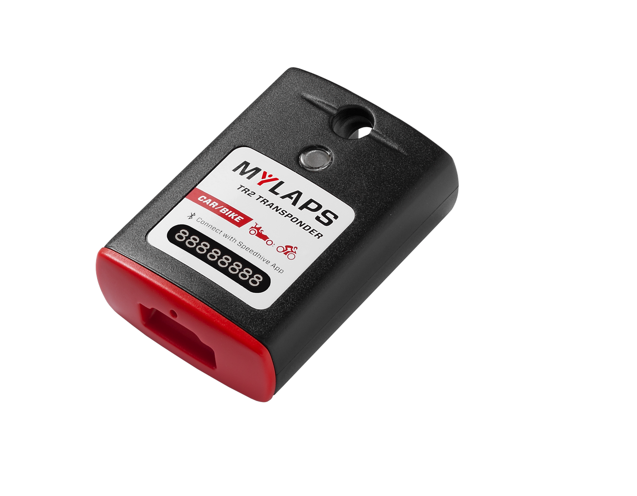 (Open Box) MyLaps TR2 Rechargeable Transponder (Car/Motorcycle), 5-year subscription (Open Box)