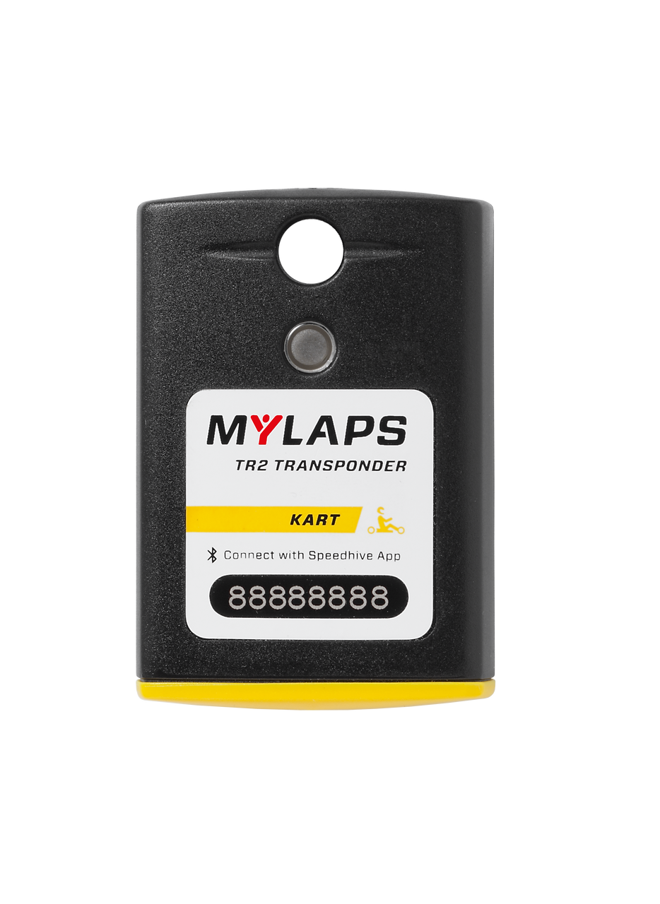 (Open Box) MyLaps TR2 Rechargeable Transponder (Kart), 1-year subscription (Open Box)