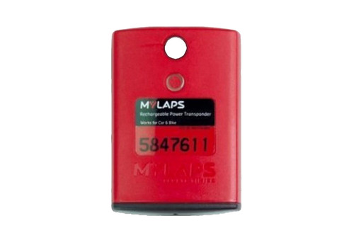MyLaps Classic Rechargeable Transponder (Car/Bike), no subscription required