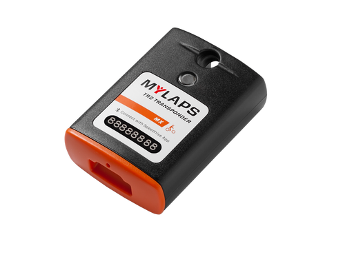 MyLaps TR2 Rechargeable Transponder (MX), 1-year subscription