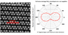 Transmission electron images (TEM) and angle resolved Raman spectroscopy measurements acquired from CVD grown full area coverage ReS2 monolayers on c-cut sapphire confirming crystalline anisotropy