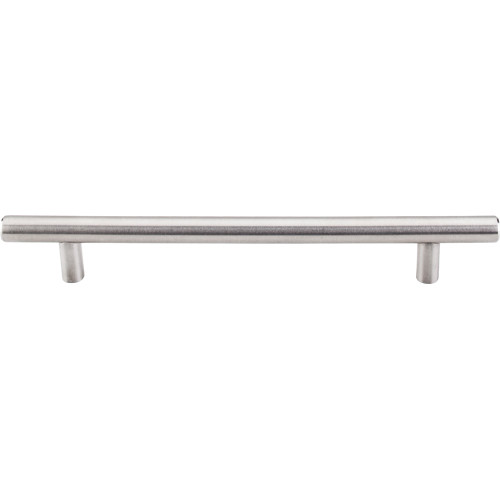 Stainless Hollow Bar Pull 6 5/16'' cc H4  in Brushed Stainless Steel