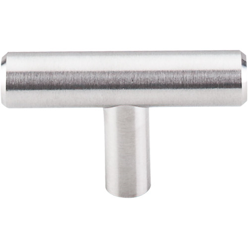 Stainless Solid T-handle 2'' 1  in Brushed Stainless Steel