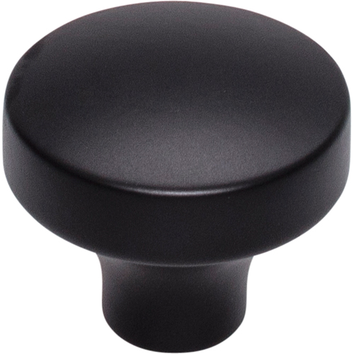 Lynwood Kinney Knob 1 1/2 Inch  TK902BLK in Flat Black