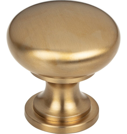 Nouveau Hollow Round Knob 1 3/16'' Honey Bronze