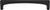 Grace Riverside Pull 5 1/16 Inch  TK1013BLK in Flat Black Grace Riverside Pull 5 1/16 Inch  TK1013BLK in Flat Black