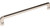 Ellis Hartridge Appliance Pull 12'' Polished Nickel