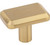 Ellis Telfair Knob 1 1/2'' Honey Bronze