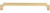 Ellis Davenport Appliance Pull 18'' Honey Bronze