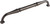 Chareau Chalet Appliance Pull 18 Inch Ash Gray
