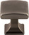 Transcend Contour Knob 1 1/8 Inch Ash Gray