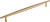 Lynwood Allendale Pull 12 Inch Honey Bronze