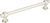 Bronte Pull 6 5/16'' cc Polished Nickel 315-PN